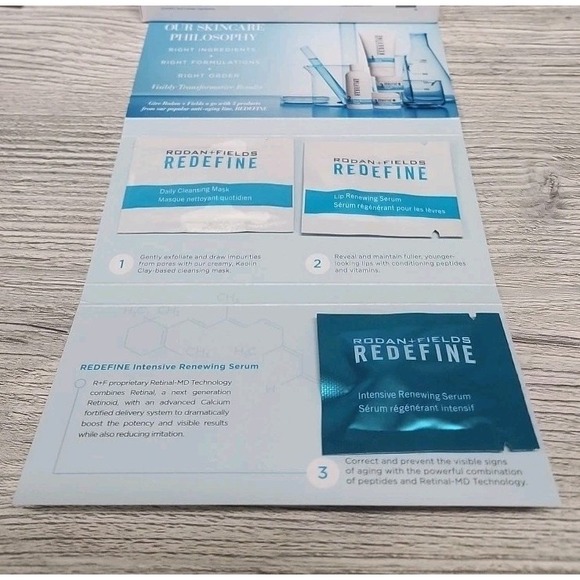 Rodan & Fields Give it‎ a Glow Skin Care Samples 10 To A Pkg NIP B Shelf - Picture 1 of 3